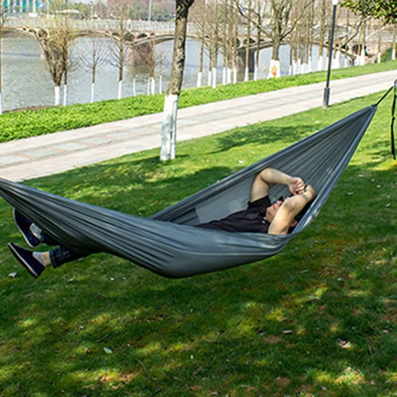 Outdoor Camping Hammock Swing Foldable Set Stuff Fitness Climbing Entertainment