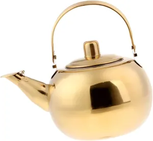 Outdoor Camping Stainless Steel Tea Kettle Coffee Pot