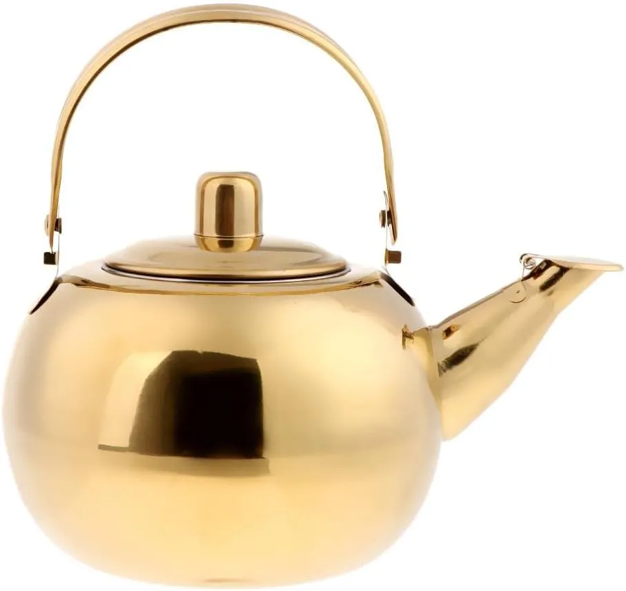 Outdoor Camping Stainless Steel Tea Kettle Coffee Pot