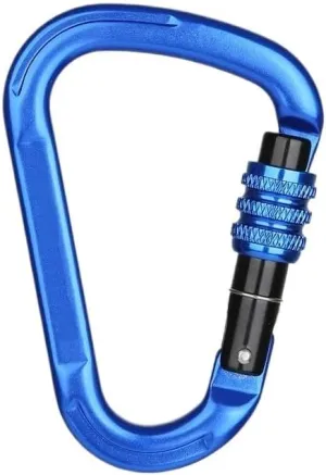 Outdoor Carabiner 25kN Connector Lock Spring-Loaded Gate Buckle Carabiner