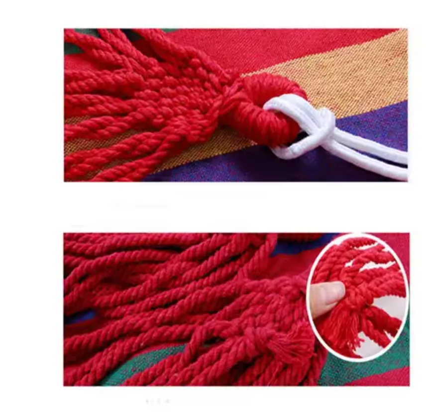 Outdoor Single Canvas Camping Hammock