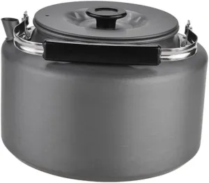 Outdoor Tea Pot 2l Aluminum Camping Kettle Portable Water Infuser for Home