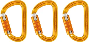 Petzl Sm'D Carabiner - Versatile, Lightweight, Compact, D-Shaped Locking Carabiner for Rock and Ice Climbing