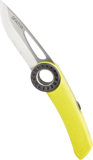 PETZL SPATHA knife Yellow S92AY
