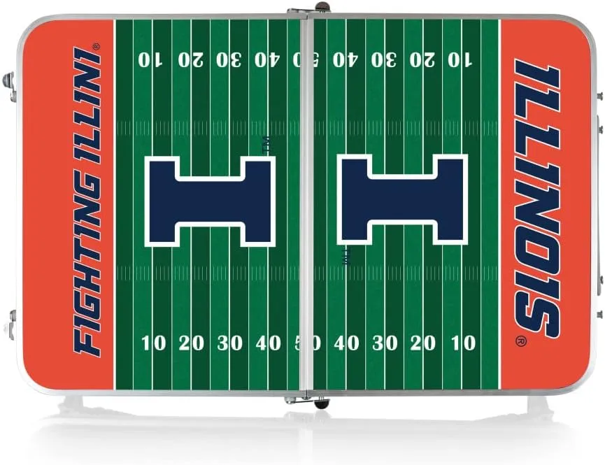 PICNIC TIME NCAA Concert Portable, Small Folding, Mini Picnic Table