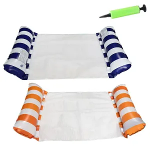 Pool Float Hammock 2 Pack Nflatable Hammock Inflatable Pool Bed