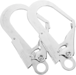 POPETPOP Outdoor Heavy Duty Metal Climbing Carabiner Hook Auto Locking Hook for Climbing