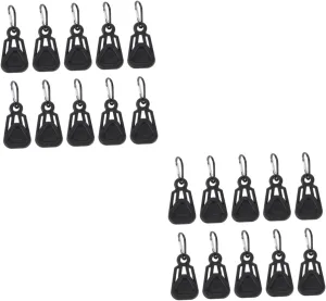 POPETPOP Tent Clip Tarp Accessories Awning Clamp Outdoor Tents for Camping Tarp Clips Canopy Pop up Tent Hook