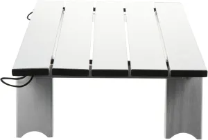 Portable Aluminum Camping Table Folding Desk Storage Bag Collapsible Picnic Table for Outdoor Hiking Fishing Beach