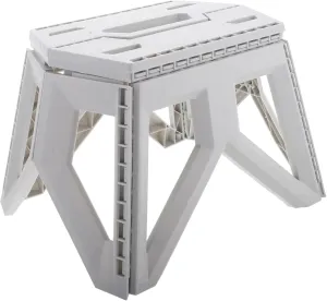 Portable Collapsible Stool Folding Camping Stool Compact for Camping Fishing Hunting