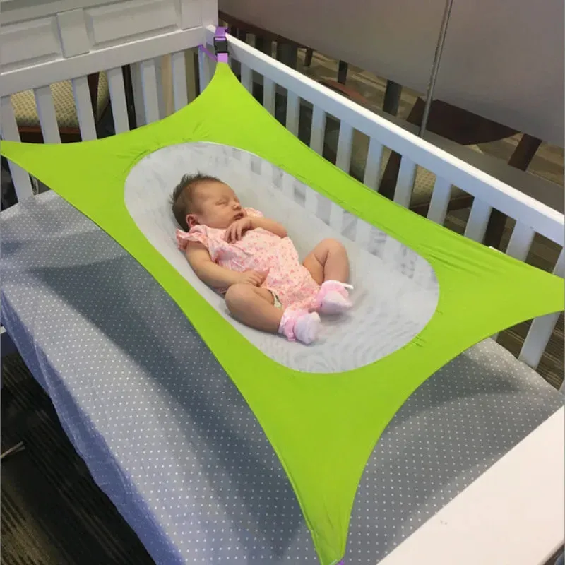 Portable Foldable Baby Crib Hammock for Infants