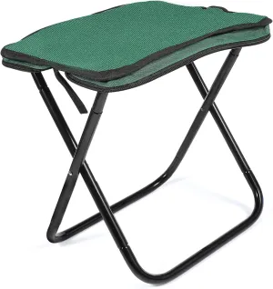 Portable Folding Stool for Camping Hiking Hunting Aluminum Alloy Easy to Carry Comfortable Seat