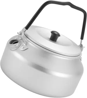 Portable Kettle for Hot Water 0.8l Camping Tea Kettle Sturdy Aluminum Alloy Stovetop Tea Pot