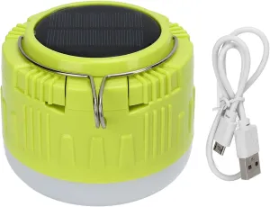 Portable LED Camping Lantern Lightweight Waterproof USB 4 Light Modes Rechargeable LED Flashlight Survival Kits for Indoor Outdoor Home Emergency Light Power Outages Hiking Hurricane