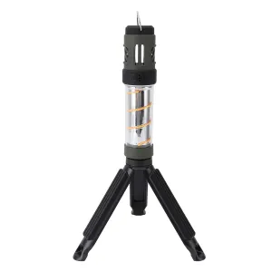 Portable LED Camping Lantern, Waterproof USB Rechargeable Magnetic Emergency Light, Portable Outdoor Waterproof Emergency Light Bulb for Outdoor Hiking