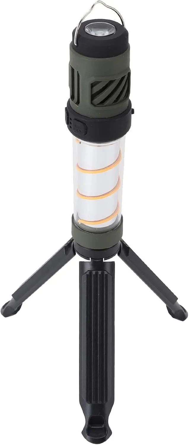 Portable LED Camping Light, LED Camping Lantern, USB Rechargeable Magnetic Light, Hanging Hooks, Tripod Stand, Portable for Outdoor, Electriclantern