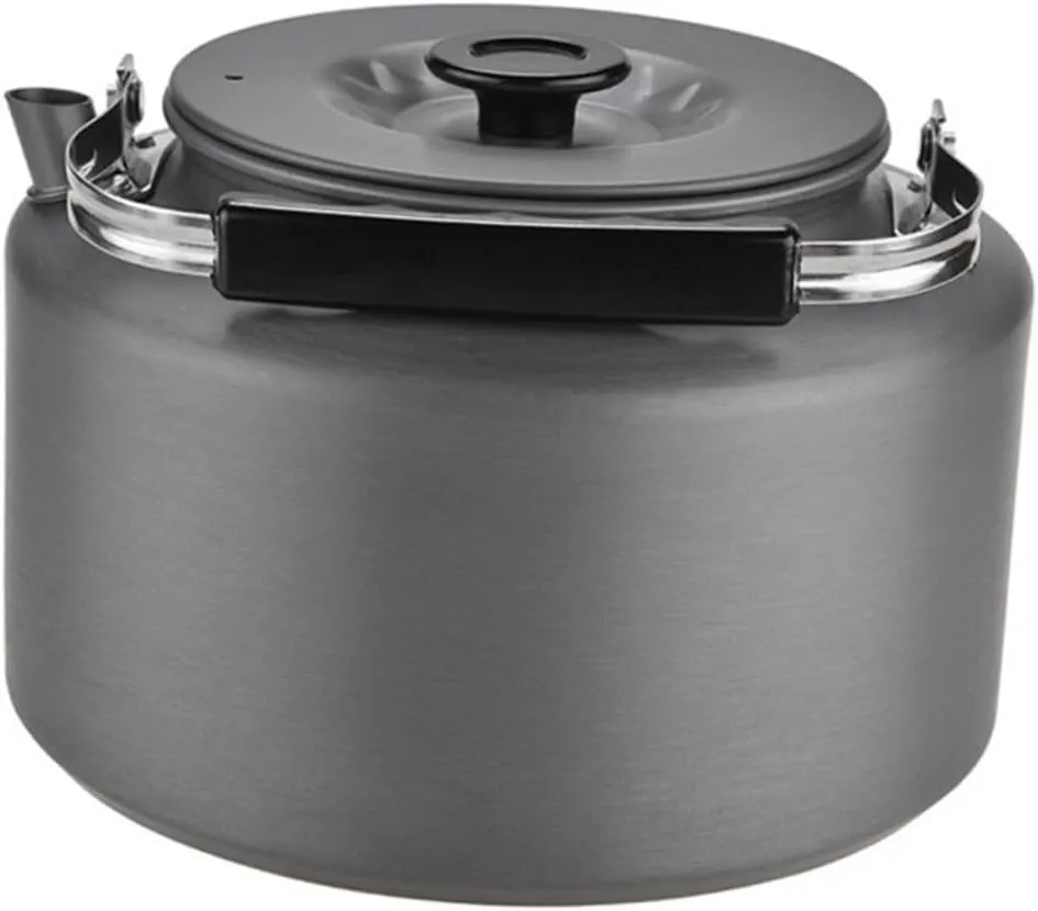 Portable Outdoor Tea Pot l Picnic Kettle Non-slip Heat-resistant Handle