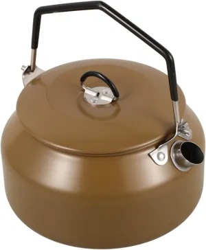 Portable Stovetop Kettle Stainless Steel Camping Tea Pot for Outdoor Activities
