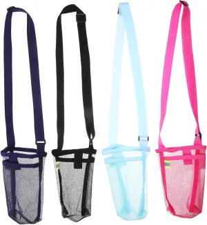 Portable Water Bottle Bag Mesh Kettle Pouch Simple Design Easy to Use for Hiking Camping