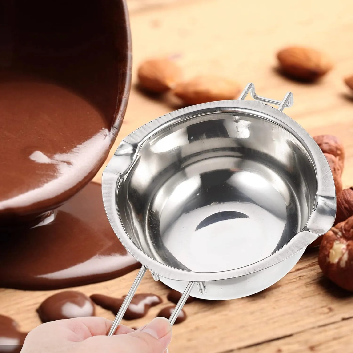 Pot Electric Shatterproof Warmer Small Heater Top Maker Melting Mixing Bowls with Lids Stove Kettle