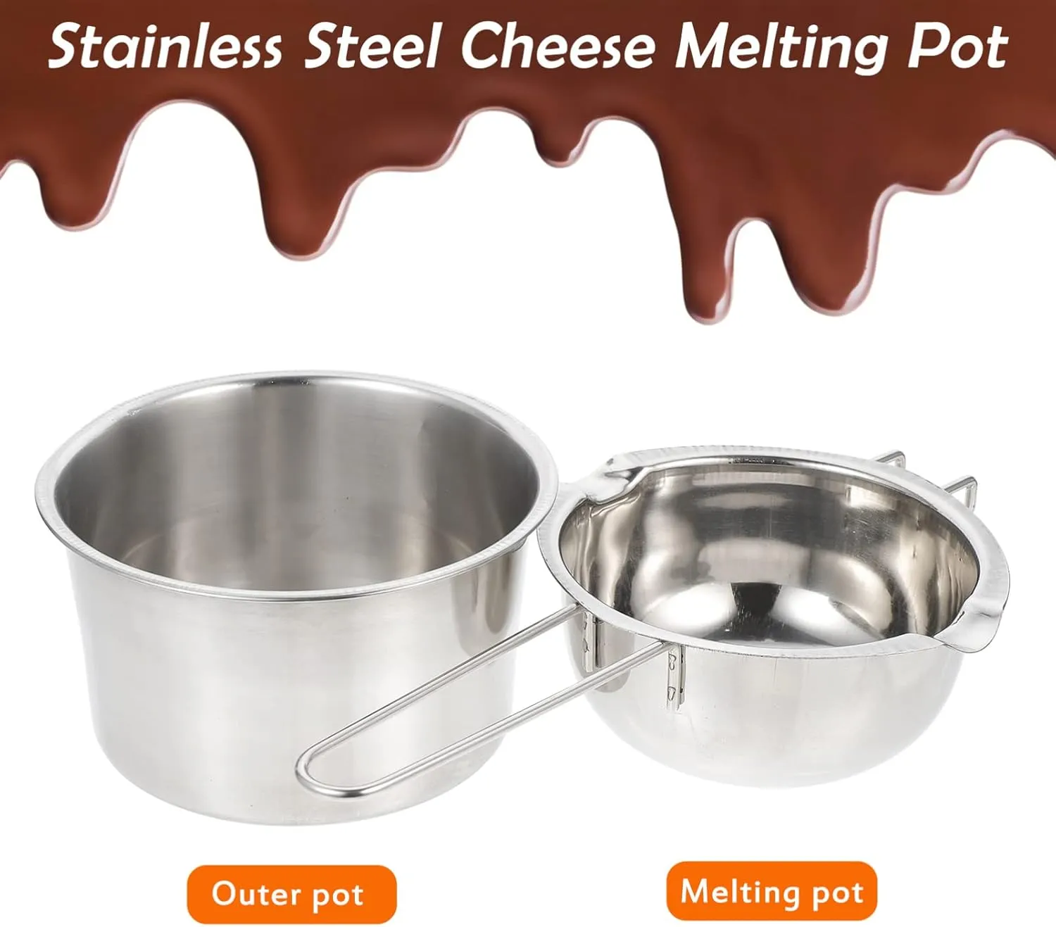 Pot Electric Shatterproof Warmer Small Heater Top Maker Melting Mixing Bowls with Lids Stove Kettle