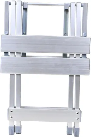 PRETYZOOM Aluminum Alloy Stool Ultra-Lightweight Camping Folding Chair Outdoor Leisure Seat