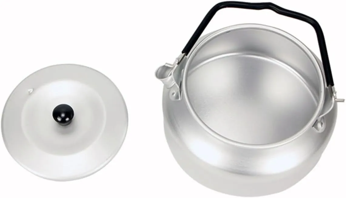 PRETYZOOM Boiling Teapot Portable Camping Kettle Outdoor Tea Pot Home Tea Kettle Safe Material Quick Heat Ideal Present