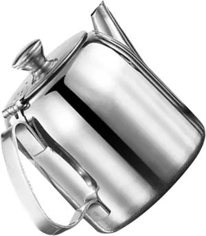 PRETYZOOM Stovetop Tea Kettles 48oz Stainless Steel Tea Pot Heat Resistant Non-drip Spout for Home Office