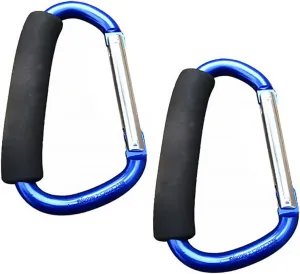 Professional Carabiner Buckles Aluminum Carabiner for Climbing Hangers Swing Hooks Hang Mountaineering Camping Random Color