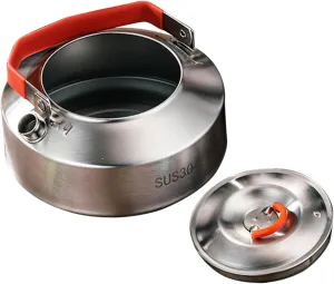 Professional Stovetop Kettle for Camping Large Capacity Portable Tea Kettle 304 Stainless Steel Easy to Use