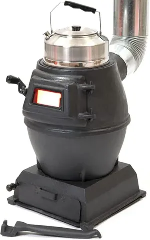 Pure Cast Iron Carbon Fire, Multipurpose Camping Stove, Outdoor Camping Wood Burning Stove, Wood Burning Stove, View Window, for for Tent, Indoor, Villa,shelter, Cooking