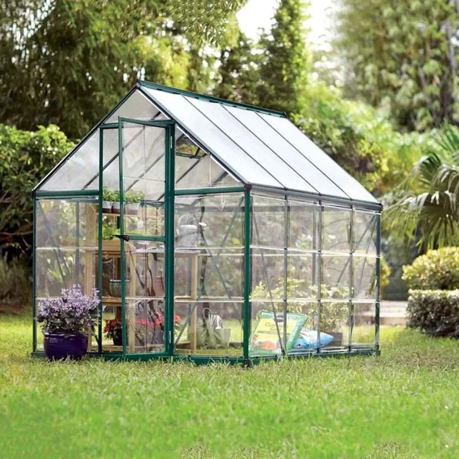 PVC Transparent Tarp 2.6x6.6ft, Waterproof Clear Tarp with Eyelets, Tarps Clear Heavy Duty Outdoor, Easy to Install, for Covering Plant Patio