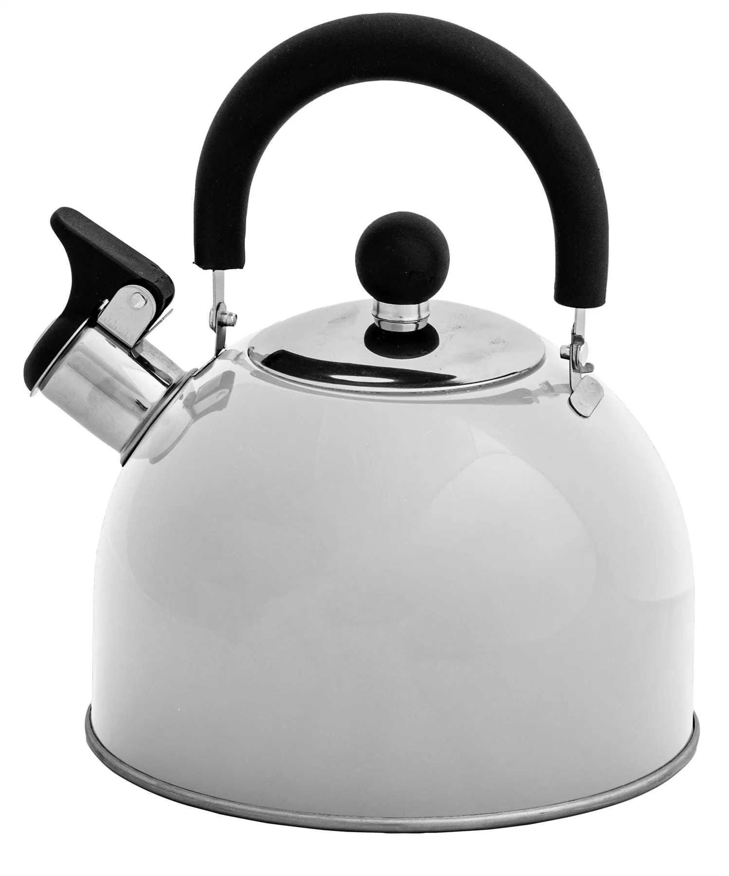 Quest Hamilton 2L Whistling Kettle - Cream