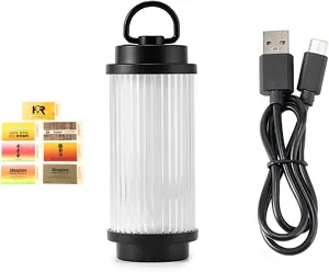 Rechargeable Emergencies Light Decors Hanging Lamp with 3 Lighting Modes Camping Tent Lamp Outdoor Tent Lamp