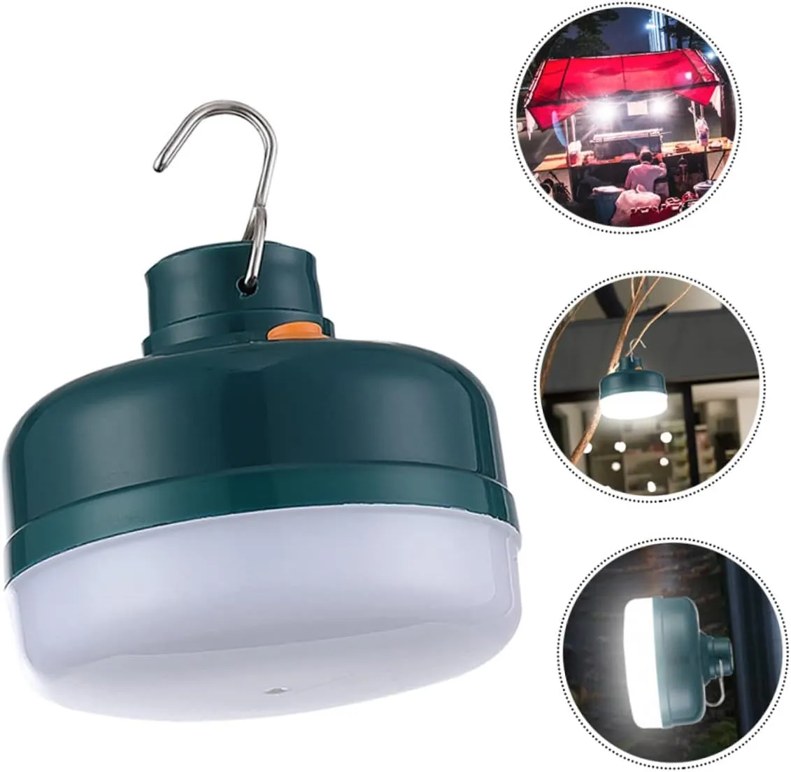 Rechargeable Outdoor Led Camping Light Tent Lamp Magnetic Design for Versatile Use High Brightness Wide Illumination for Night Markets Emergencies Camping