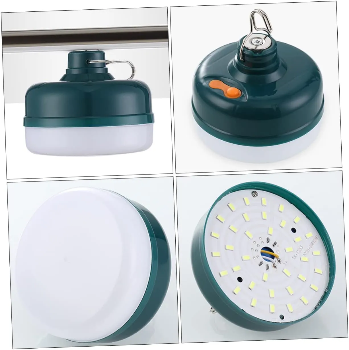 Rechargeable Outdoor Led Camping Light Tent Lamp Magnetic Design for Versatile Use High Brightness Wide Illumination for Night Markets Emergencies Camping