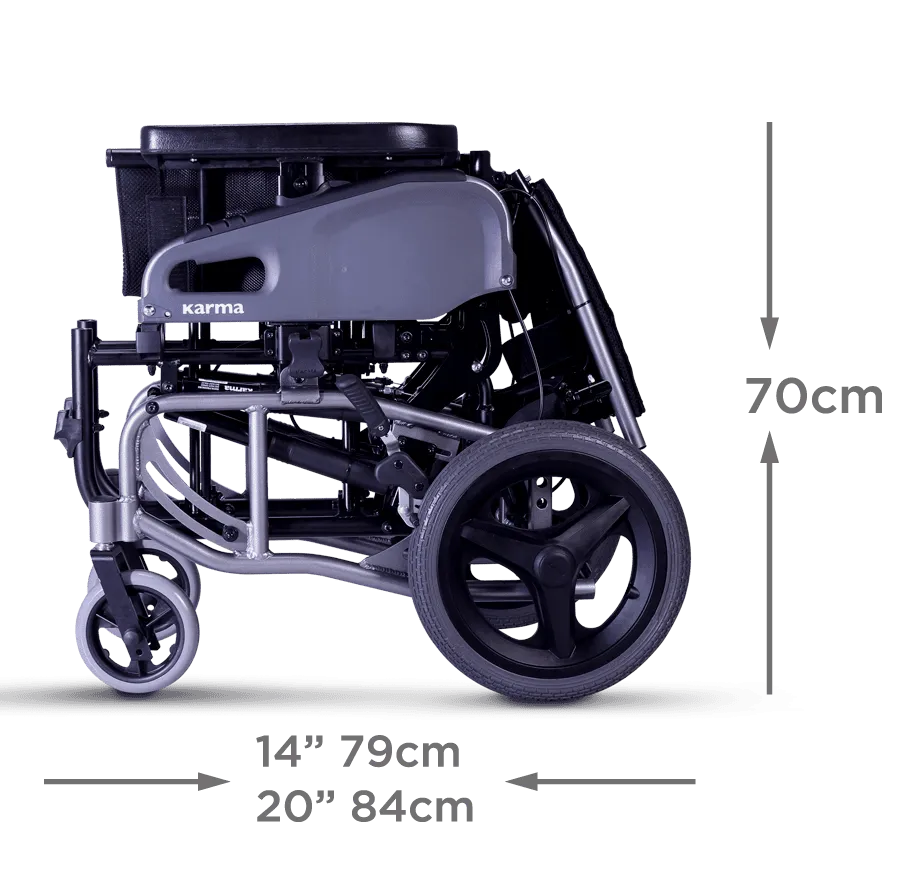 Reclining & Tilt in Space Wheelchair VIP2 | Karma