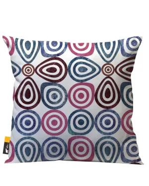 Retro Lounge Outdoor Throw Pillow