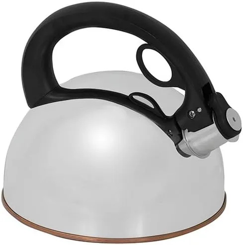 Revere 2-1/4-Quart Tea Kettle Copper Bottom