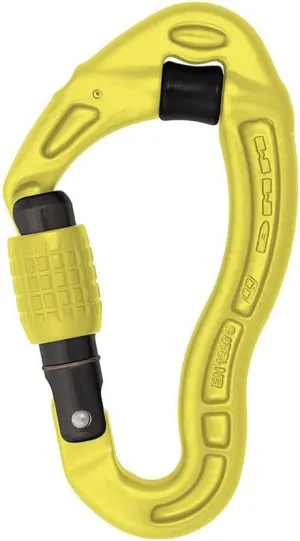 Revolver Screwgate Locking Carabiner - Lime