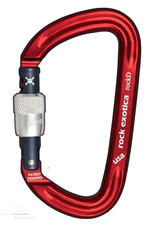 Rock Exotica - rockD Screw-Lock Carabiner