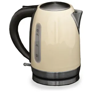 Rocket low wattage cream stainless steel kettle (1.7L) K0035CR