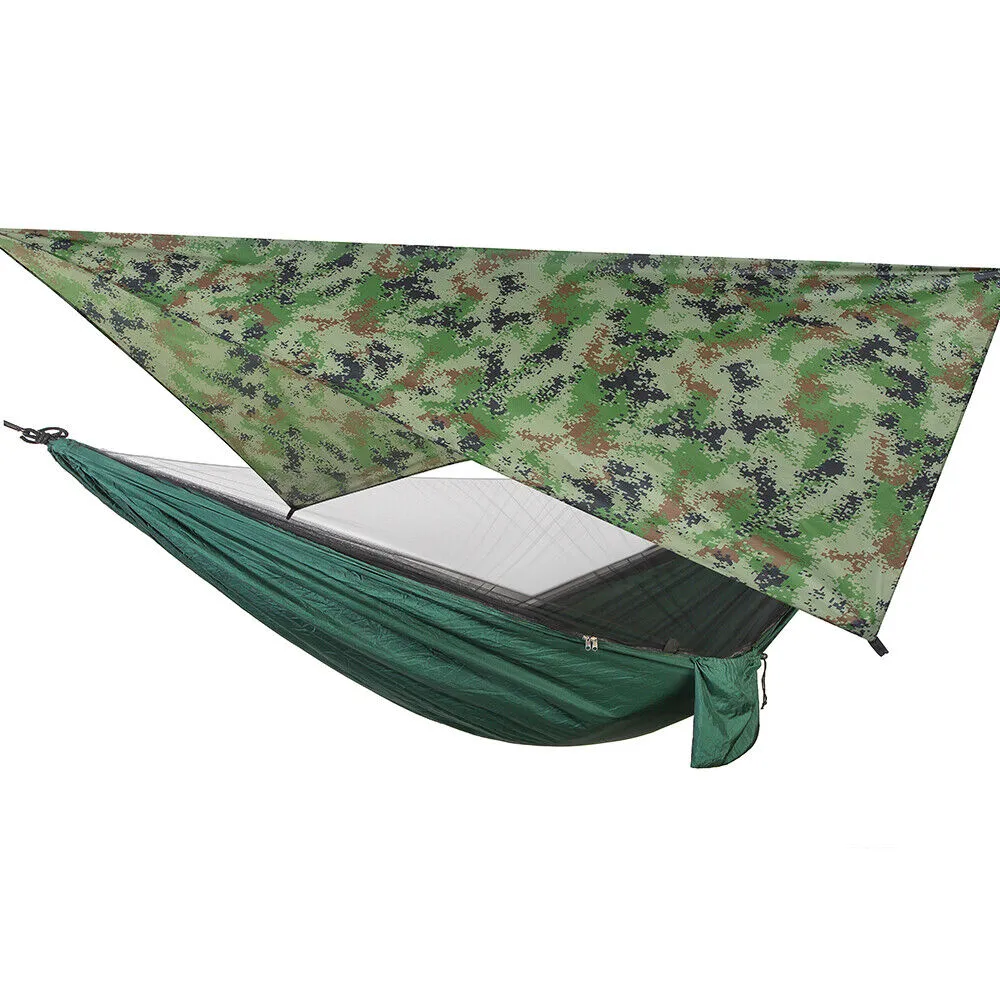 Royaleva Portable Two Person Outdoor Traveler Camping Hammock Tent With Canopy
