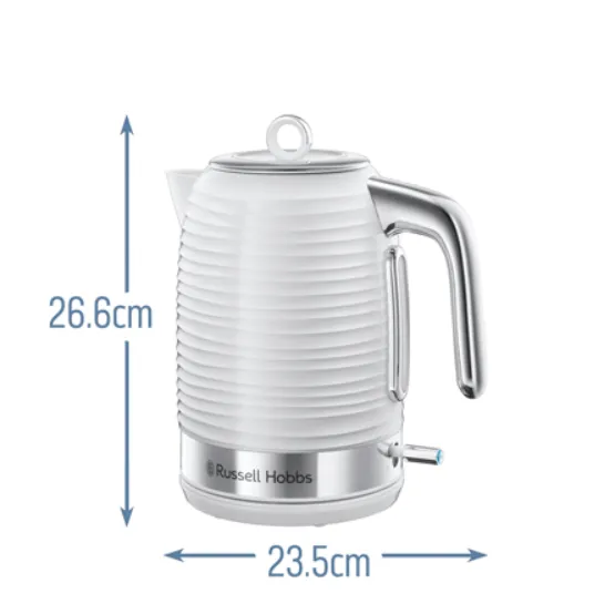 RUSSELL HOBBS<BR>
Inspire Kettle<BR>
White<BR>