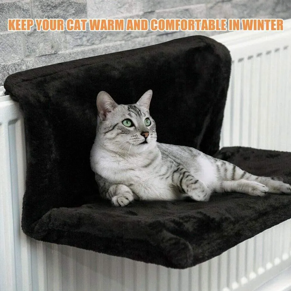 Rynx | Cat Bed Removable Windowsill Cat Radiator Lounge Hammocks for Cat Kittens Hanging Bed Cozy Carrier Pet Bed Seat Hammock