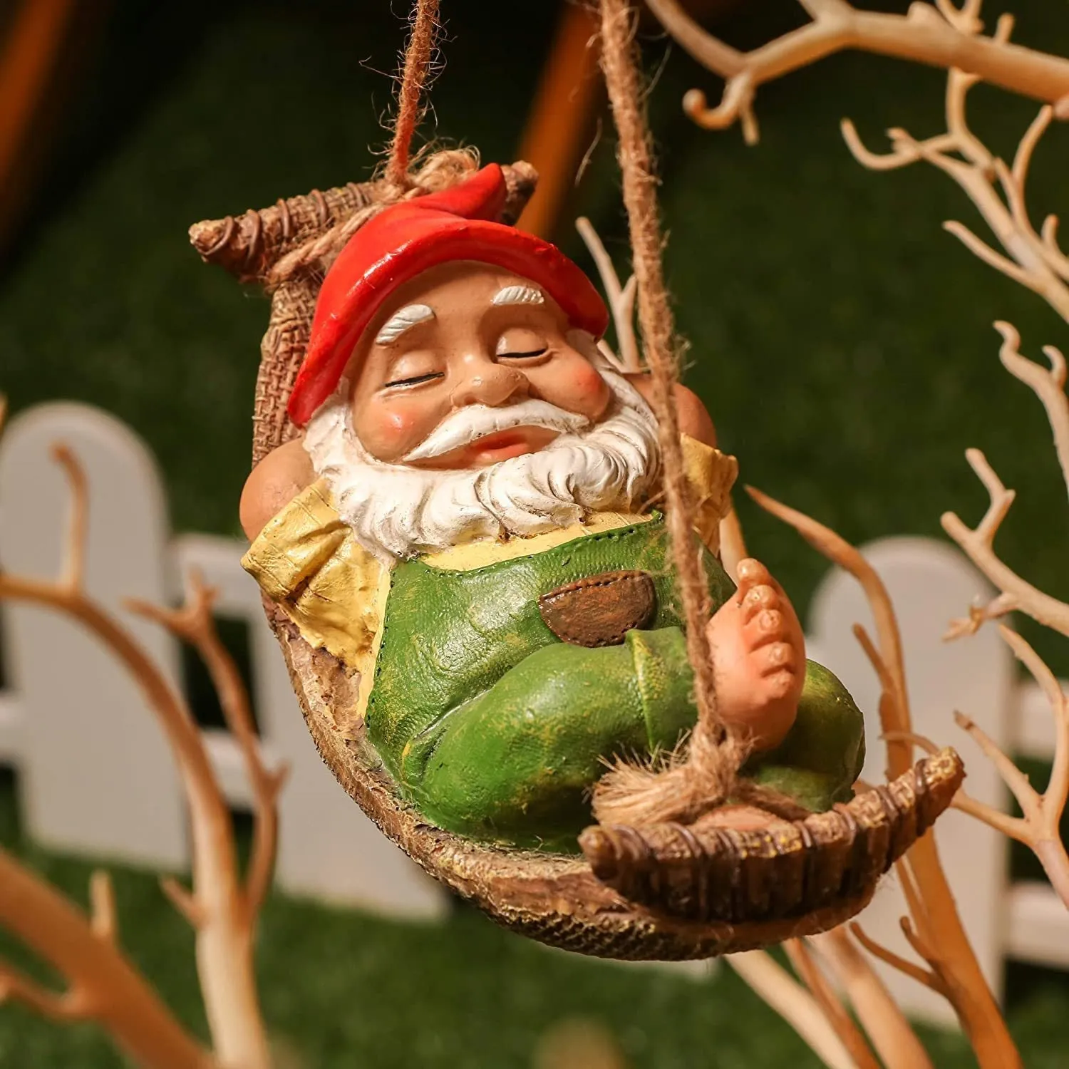 Rynx | Grandpa Gnome Swings On Hammock
