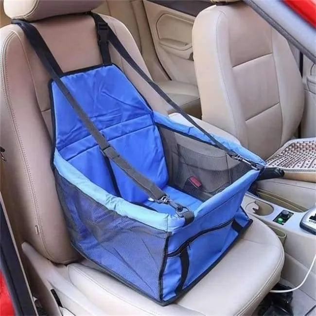 Rynx | Nylon Waterproof Travel 2 in 1 Carrier for Dogs Foldable Thick Pet Cat Dog Car Booster Seat Cover Outdoor Pet Bag Hammock
