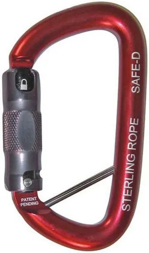 SafeD Carabiner with Lanyard Pin