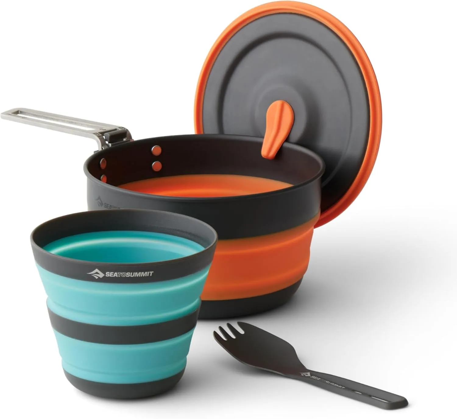 Sea to Summit Frontier UL Collapsible One Pot Cook Set - [3 Piece] 1L Pot