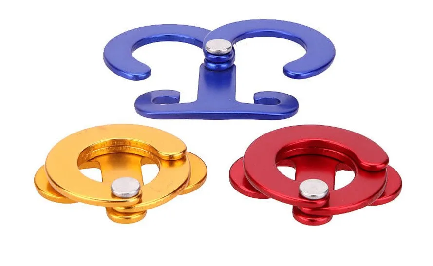 Self-locking Carabiner Rope Hooks